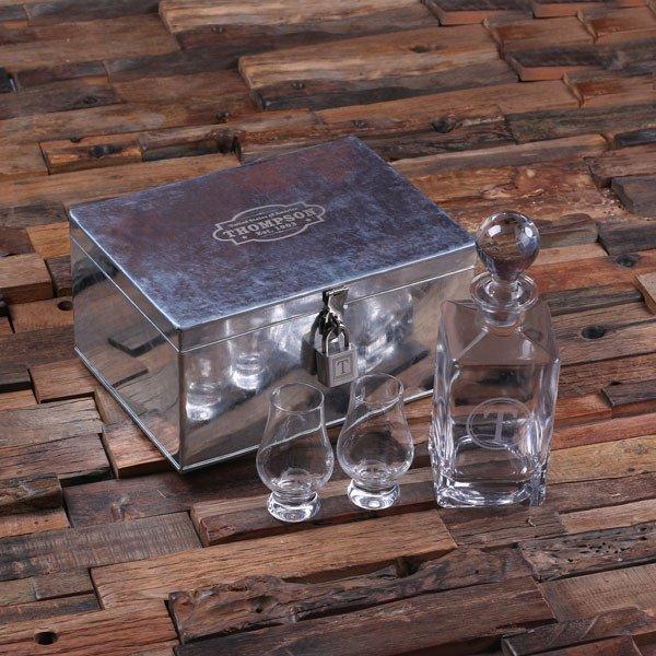 Personalized Whiskey Decanter Set