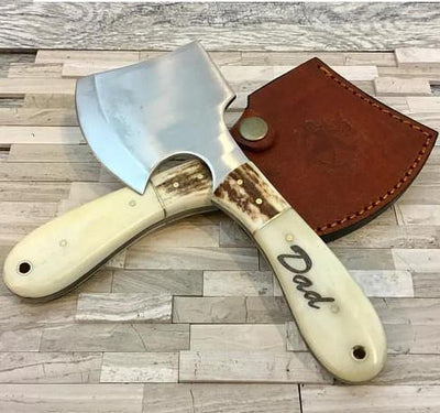 Engraved Mini Ax with Sheath