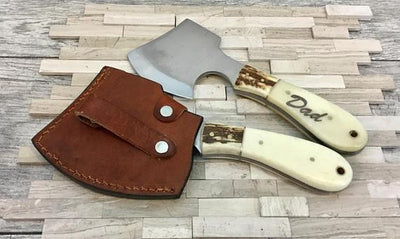 Engraved Mini Ax with Sheath