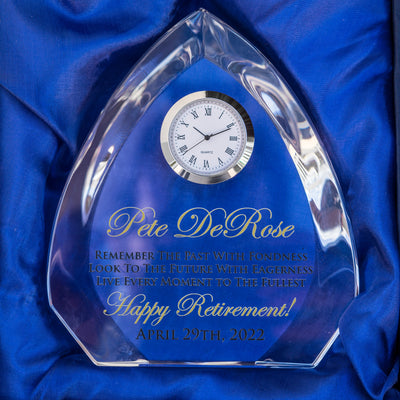 Crystal Arch Clock