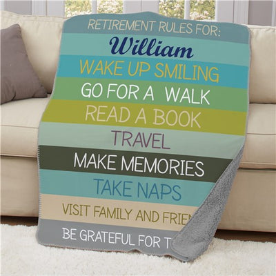 Personalized Retirement and Rules Sherpa Blanket